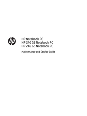 HP 14-am081tu Maintenance And Service Manual