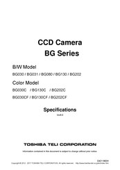 Toshiba BG030C Instructions Manual
