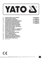 YATO YT-828073 Original Instruction