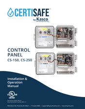 Kasco CERTISAFE CS-250 Installation & Operation Manual