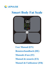 LEPULSE Smart Body Fat Scale User Manual