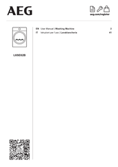 AEG L6SE62B User Manual