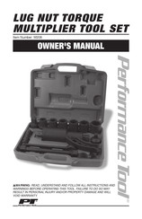 Performance Tool M208 Owner's Manual