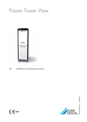 Durr Dental Power Tower View Installation And Operating Instructions Manual