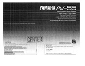 Yamaha AV-55 Owner's Manual