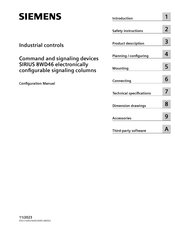 Siemens SIRIUS 8WD4615-5HH37 Configuration Manual