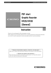 Chino KR2S Instructions Manual