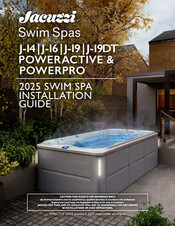 Jacuzzi POWERACTIVE J-19DT Installation Manual