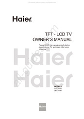 Haier L42C1180 Owner's Manual