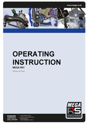 Mega R01 Operating Instructions Manual
