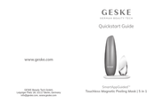 GESKE Touchless Magnetic Peeling Mask 5 in 1 Quick Start Manual