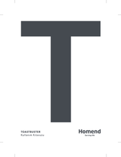 Homend TOASTBUSTER 1338H User Manual