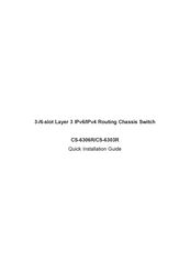 Planet CS-6303R Quick Installation Manual
