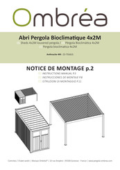 Ombréa 15-731615 Instruction Manual
