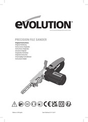 Evolution 062-0001 Original Instructions Manual