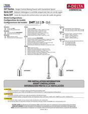 Delta TECK 24T2623-R4 Manual