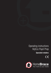Homebrace MyEcc Prop Operating Instructions Manual