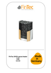 FinTec SVEA 6 kW Manual
