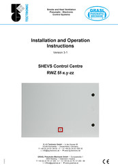 GRASL RWZ 5f 80 Series Installation And Operation Instruction Manual