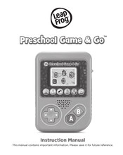 LeapFrog Preschool Game & Go Instruction Manual