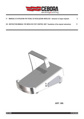 Cebora 189 Instruction Manual