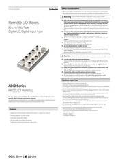 Autonics ADIO Series Product Manual