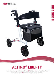Rehaforum MEDICAL Actimo Liberty Instructions For Use Manual