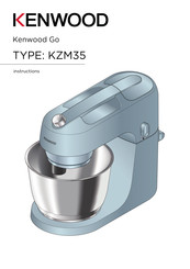 Kenwood Go KZM35 Instructions Manual