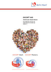 Berlin Heart EXCOR VAD Instructions For Clinical Use