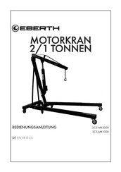 EBERTH SC5-MK1000 Operation Manual