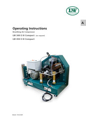 L&W Compressors LW 450 E III Compact Operating Instructions Manual