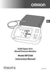 Omron BP5360 Instruction Manual
