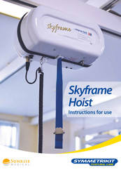 Sunrise Medical SYMMETRIKIT Skyframe Hoist Instructions For Use Manual