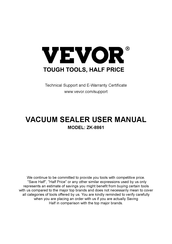 VEVOR ZK-8861 User Manual