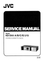 JVC KD-D55 J Service Manual