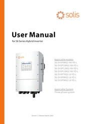 SOLIS S6-EH3P7K02-LV-YD-L User Manual
