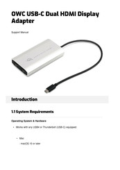 OWC 1072401253 Support Manual