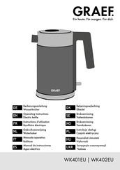 Graef WK401EU Operating Instructions Manual