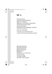 AEG EA 1 Series Operating Instructions Manual