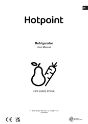 Hotpoint HPK 26402 XP4UK User Manual