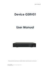 GSi GSRV01 User Manual