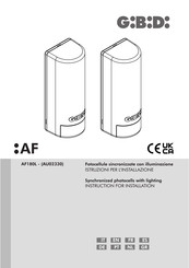 GBD AF180L Instructions For Installation Manual