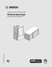 Bosch RP Series Installation, Operation And Maintenance Manual