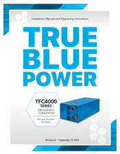 Mid-Continent Instrument TRUE BLUE POWER TFC4002 Installation Manual And Operating Instructions