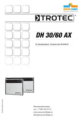 Trotec DH 60 AX Operating Manual