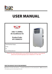 HSC Elite SP11500ACV2 User Manual