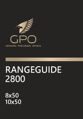 GPO RANGEGUIDE 2800 10x50 Instructions For Use / Guarantee