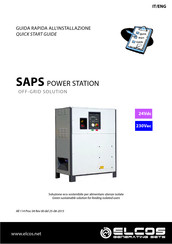 ELCOS SAPS Quick Start Manual