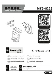 PDE MTG-8226 Assembly Instructions Manual