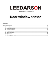 Leedarson ZW0301 Quick Start Manual